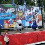 Выставка спортивных секций города на фонтанной площади_6